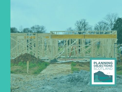 Woodland site of withdrawn dwelling application – South Lanarkshire, August 2024